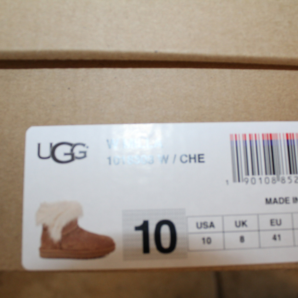 UGG MILLA TOSCANA FLUFF MINI SUEDE SHEARLING BOOT - Picture 7 of 8